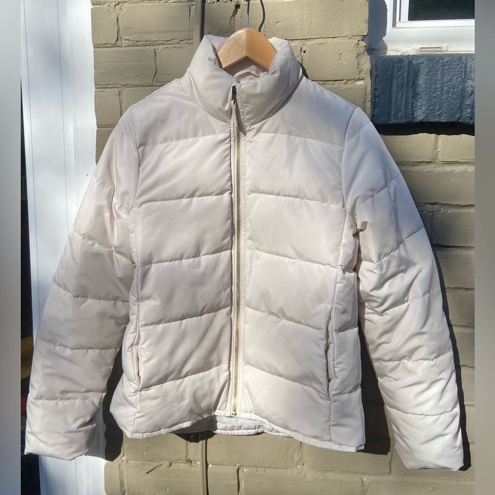 White Puffer Jacket